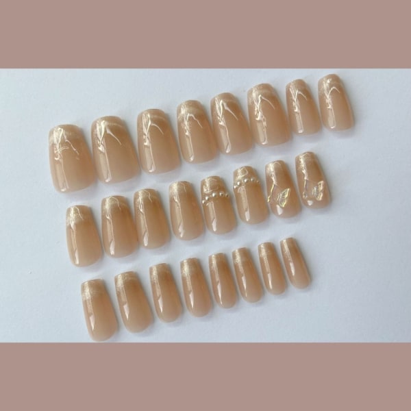 Mordely Franska Fake Nails False Nail KX-100193