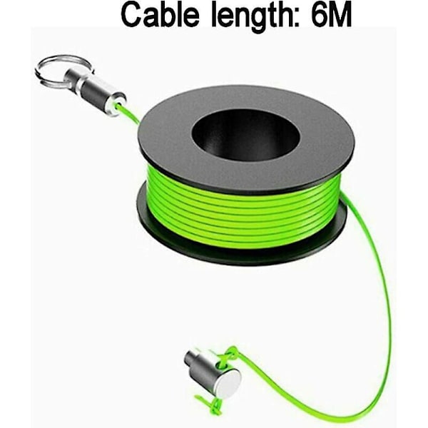 2023 Magnetic Cable Puller Magnetic Wire Puller Flexible Magnetic Wire Puller Easy To Use For Elec Fiber Optic Cables Electrician Wire Puller