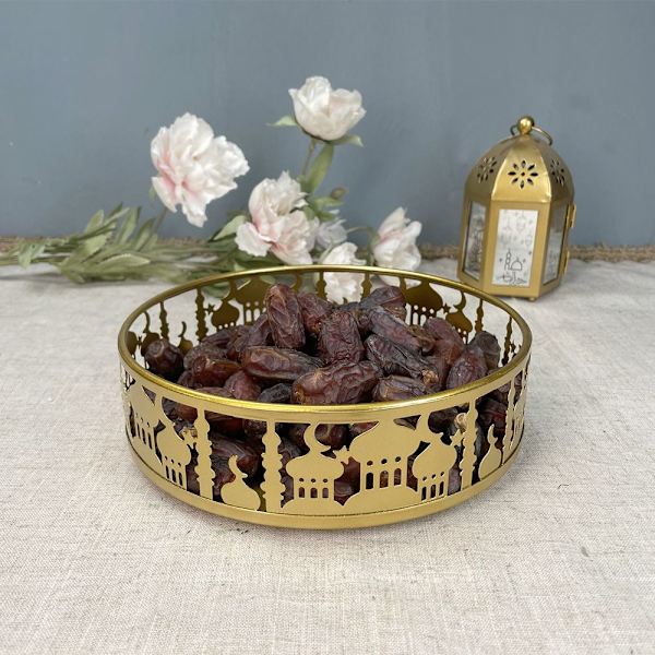 Mordely Eid Mubarak Set Serveringsbricka GULD STYLE 1 SET gold Style 1 Set