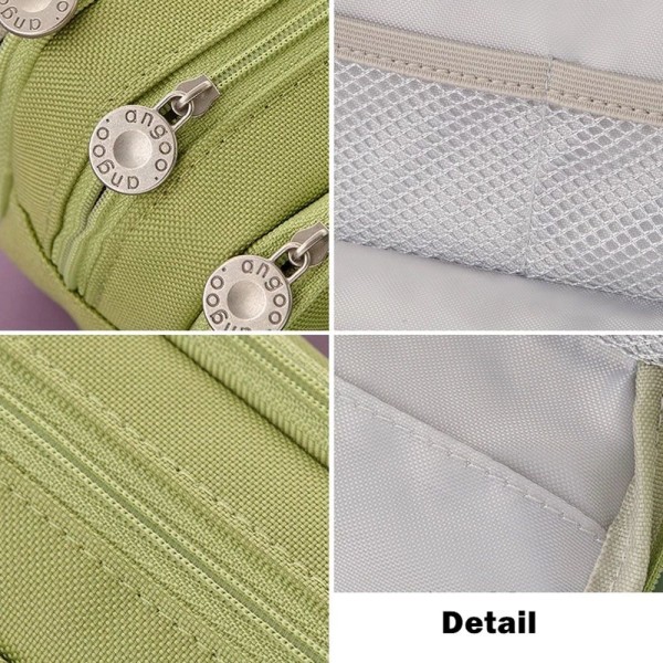 Mordely Dubbelsidig pennpåse Case Special Macaron Color Green