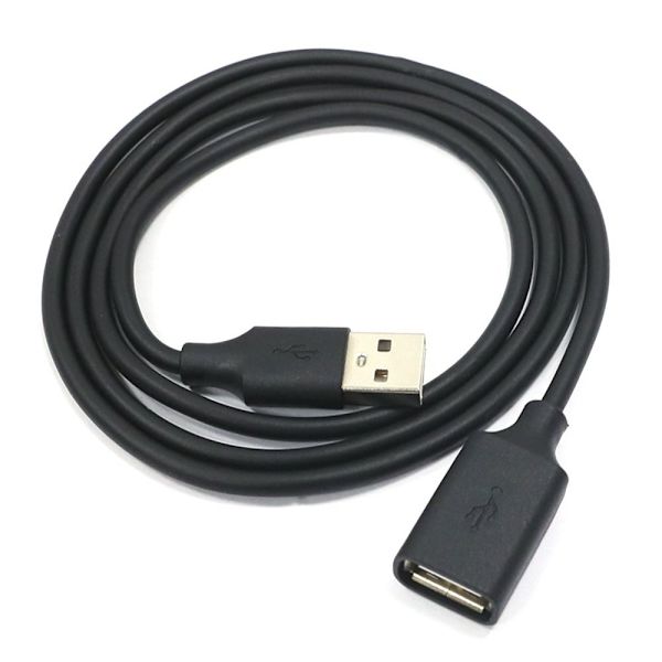 Mordely 2ST USB Datakabel Förlängning Datakabel SILVER Silver 2M