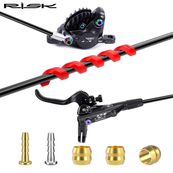 Mordely Bromsslangkabel Skivbromsslang VIT BH59 BH59 White BH59-BH59