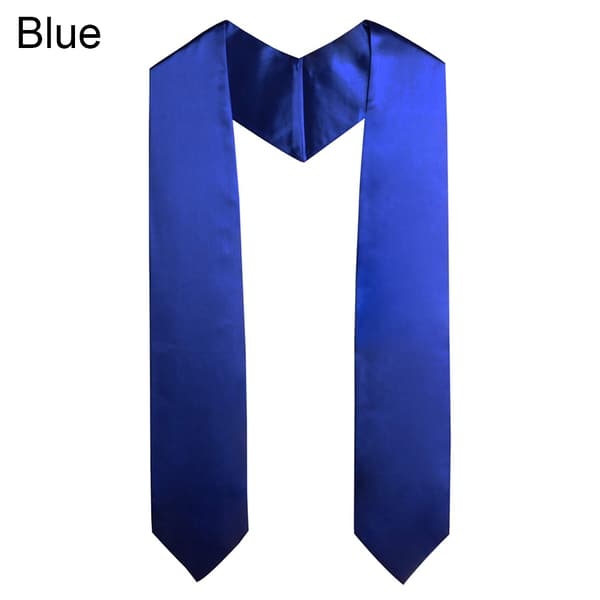Mordely Graduation Stole Sash Graduation Robes BLÅ Blue