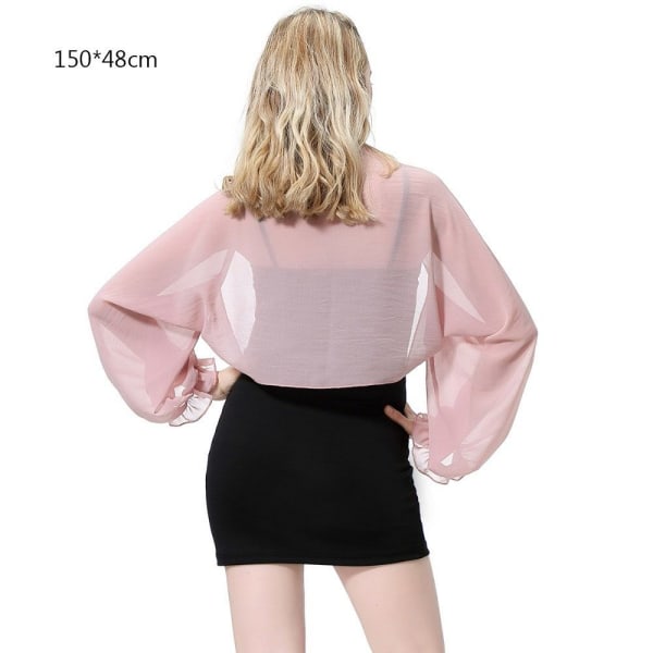 Mordely Raglan Sleeve Öppet cover ROSA Pink