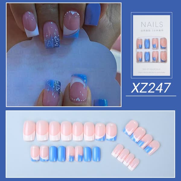 Mordely 24 stk False Nail Full Cover XZ220
