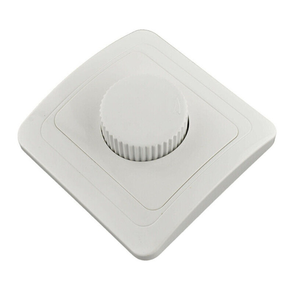 Väggdimmer LED Dimmer Switch Vägg Vit LED Dimmer