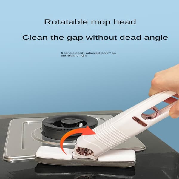 Mordely Mini Bärbar Mopp Handfri Squeeze Mop