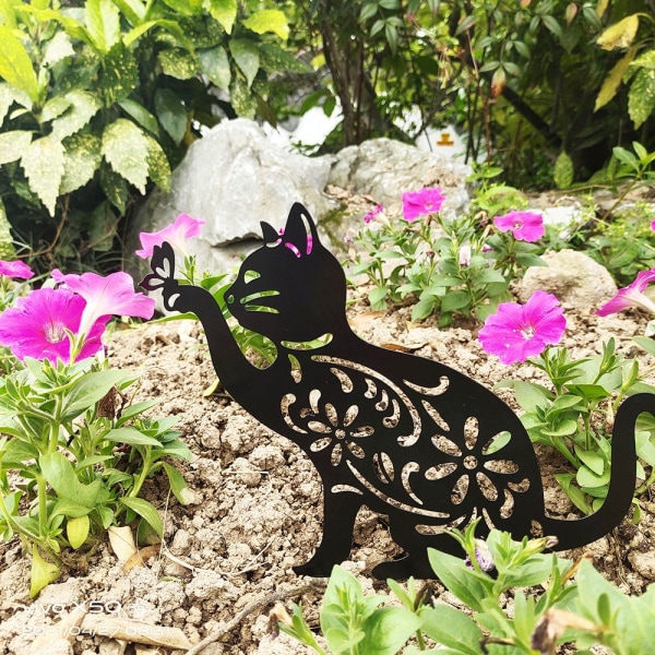 Mordely 1st Cat Decoration Lovely Cat Silhouette