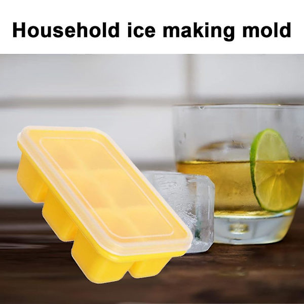 Mordely Cube Silicone Ice Tray, Ice Cubes Keep Your Drink Cooled