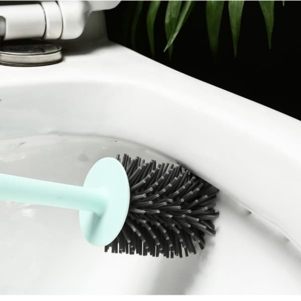 Mordely Toalettborstefäste Gapborste GRÖN SILIKON green Silicone-Silicone