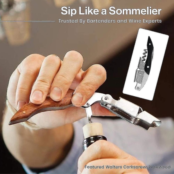 2023 Wine Opener -bottle Opener W/ Foil Cutter - Bottle