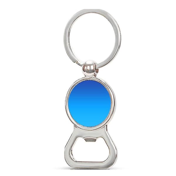 Keychain Bottle Opener Round Keychain