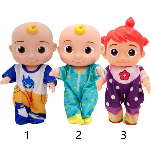 8 Inch Cocomelon Musical Singing Bedtime JJ Doll