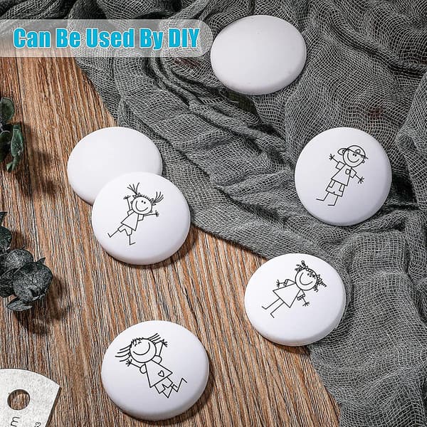 20pcs Door Stopper Wall Protector Adhesive Reusable Bumper Protect Absorbent Silicone Wall