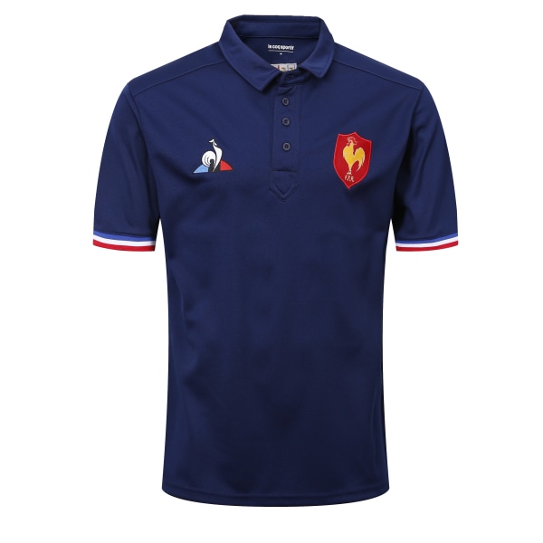 Mordely 2018/19 Frankrike PoloT-shirt Rugbytröja herr för vuxna XXL