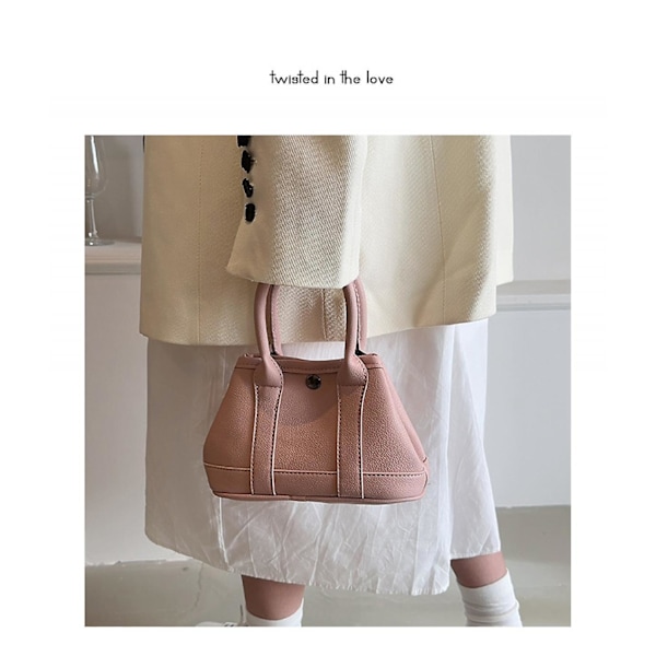 Fashion Square Crossbody Small Messenger Bags Handbags Soft Pu Shoulder Bags Pink)