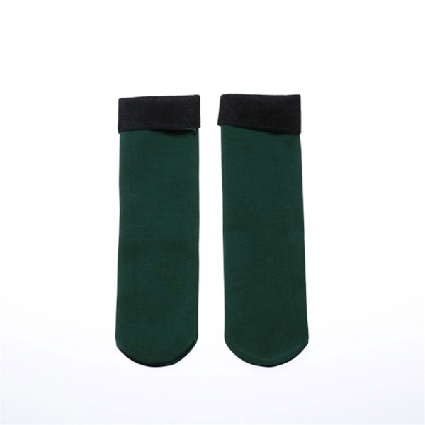 Mordely Snestrømper Fløjlsgulvstrøje MØRKEGRØN dark green