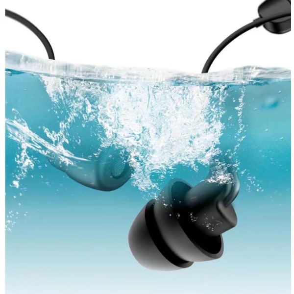 Neck Sport Sleep Trådlöst Bluetooth -headset black