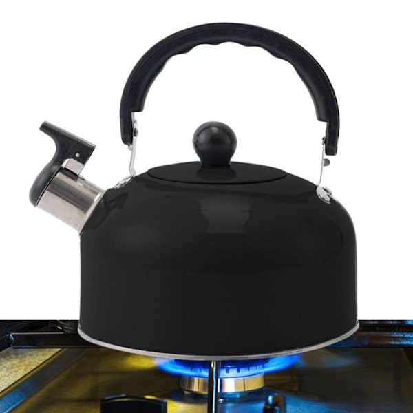 Mordely 3L Visslande Vattenkokare Gas Vattenkokare SVART Black
