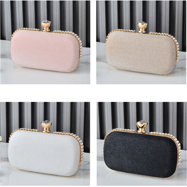 Mordely Evening Party Bag Evening Clutch Väskor CHAMPAGNE champagne