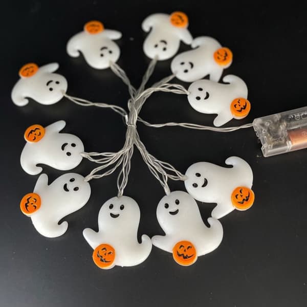 Mordely 1,5m 10Led Halloween Pumpkin Skull Led String Light