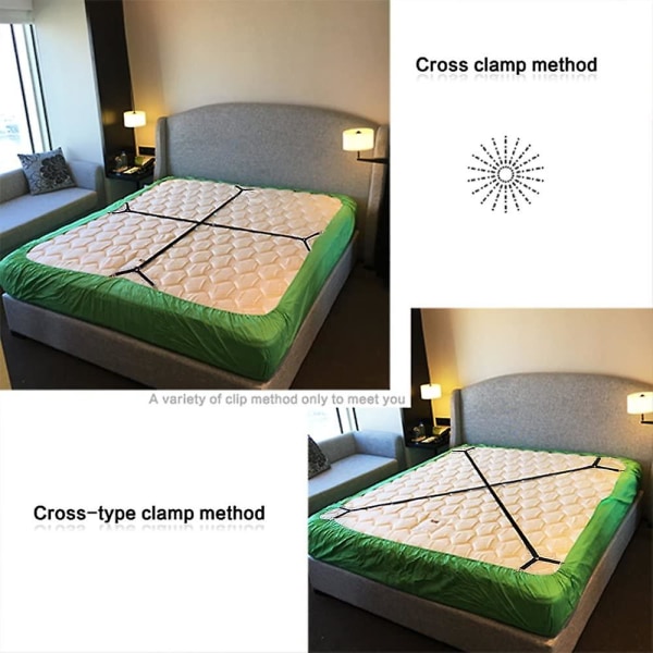 Mordely Adjustable Cross Tensioners For Fitted Sheet