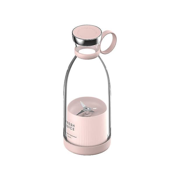 Bärbar elektrisk blender pink