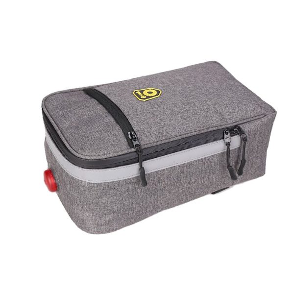 Mordely Bike Rear Carrier Bag Cykelställ Pack REFLECTIVE BLACK Reflective black