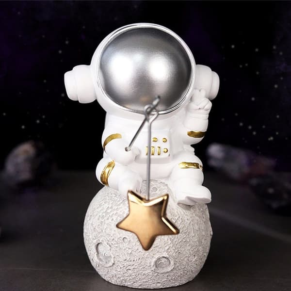 Mordely Astronaut Ornament Figuriner SILVER silver