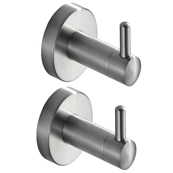 2st Handdukshållare Nyckelkrok SILVER SILVER Silver