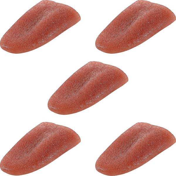 2023 Set Of 5 Realistic Fake Tongues Fake Tongue Prank Tongue Toys Magic Artificial Horror Tongue