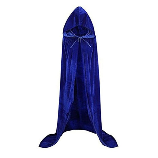 Mordely Velvet Cloak Cape Ghost Capes BLÅ blue