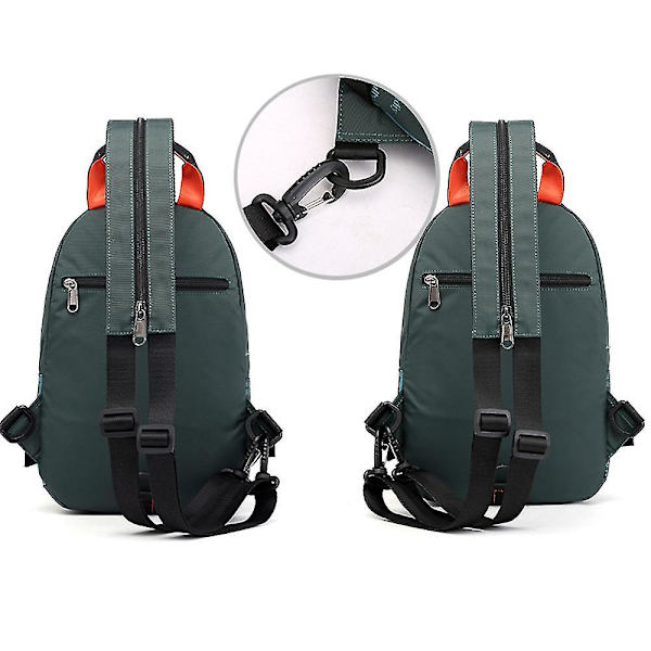 Mordely Outdoor Men's Waist Bag Sports Running Close-fitting Waist Bag ArmyGreen