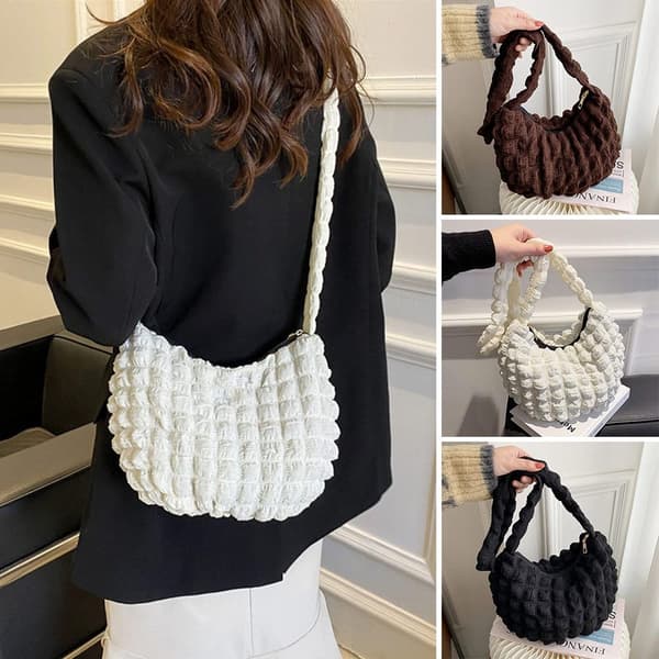 Mordely Crossbody Axelväskor Handväskor VIT white