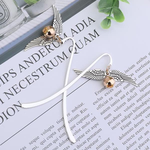 Mordely Wing Snitch Bookmark Book Page Markers 07-L