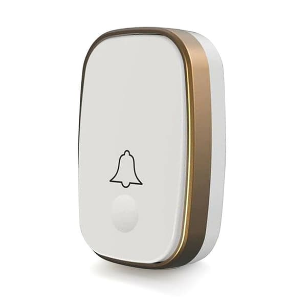 Mordely Trådlös dörrklocka Plug-in Ringklocka