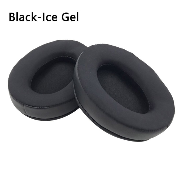 Mordely 1 par ersättnings öronkuddar för HyperX BLACK ICE GEL ICE Black Ice Gel-Ice Gel