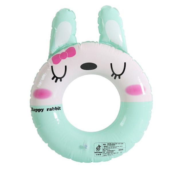 Mordely Pool Float, Inflatable Swimming Ring, Pool Floating Ring, Summer Beach Party and Swimming Ring, Swimming Tube for Kids and Adults - Green 60CM