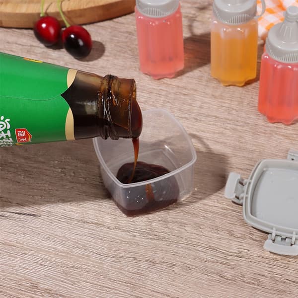 4 STK/ Set Mini Kryddor Burk Presssås Flaska FLASKA FLASKA bottle