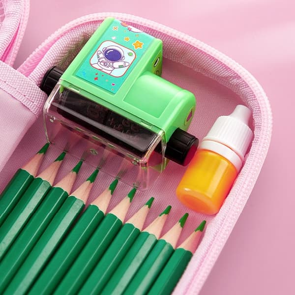 Mordely Matematisk Roller Aritmetisk Matematisk Stämpel ROSA Pink