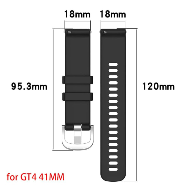 1st Watch Armband RÖTT FÖR 41MM RÖTT FÖR 41MM red for 41mm