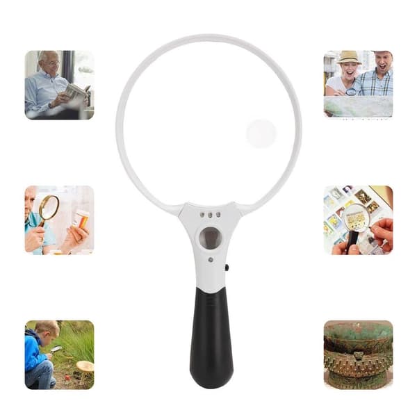Mordely Förstoringsglas Stor lupp