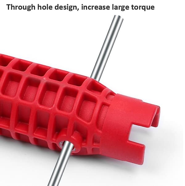 Metal Double-headed Multi-function Sink Bathroom Wrench Installation Tool Water Pipe Faucet Maintenance Disassembly Tool