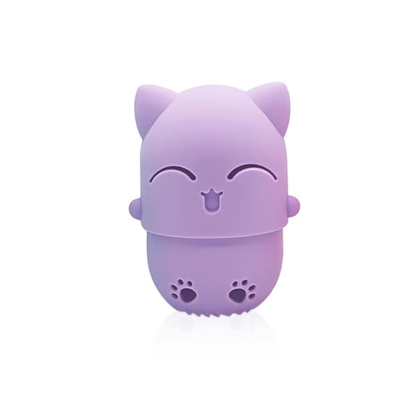 Mordely Powder Puff Blender CASE purple