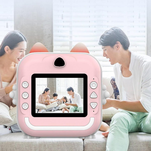 Omedelbar kamera thermal skrivare ROSA Pink