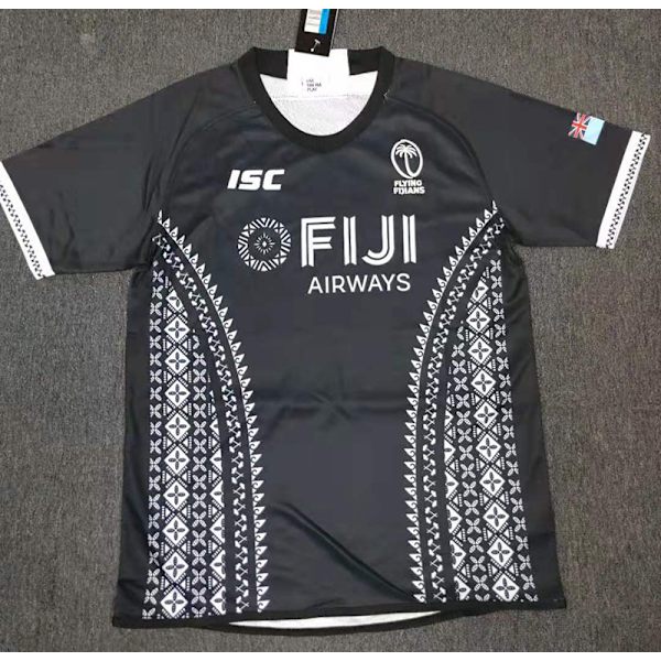 Mordely Fiji Rugby Shirt 2020 Home Jersey Shirt för vuxna Away L