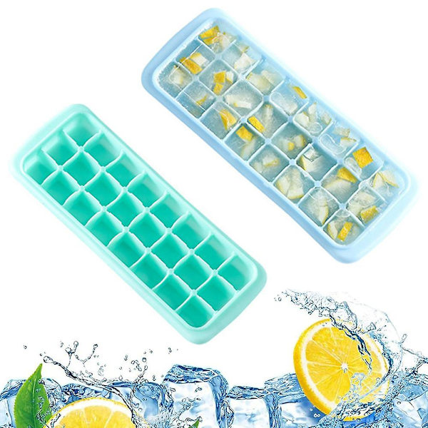 Mordely Ice Cube Trays,ice Cube Molds With Lid,ice Trays Stackable