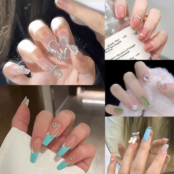 Mordely 24 st False Nail Full Cover
