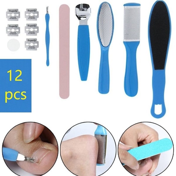 Mordely 6/9/12 st Fotfilset Set 12PCS/ SET 12pcs/set