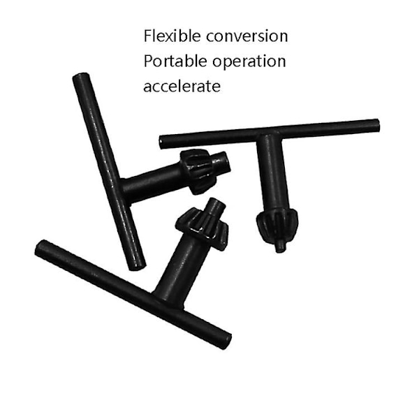 Mordely 10pcs 1.5-10mm Hand Drill Key Wrench